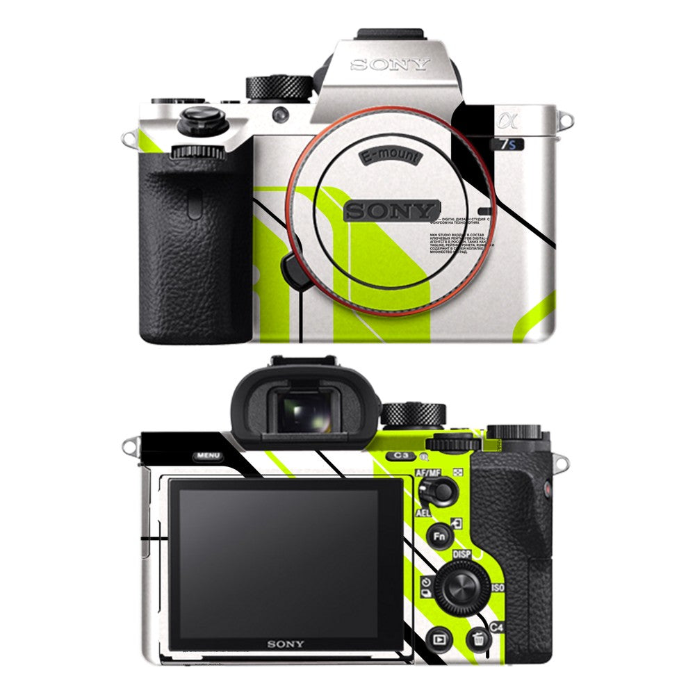 Sony A7S II camera skin - Acid Green