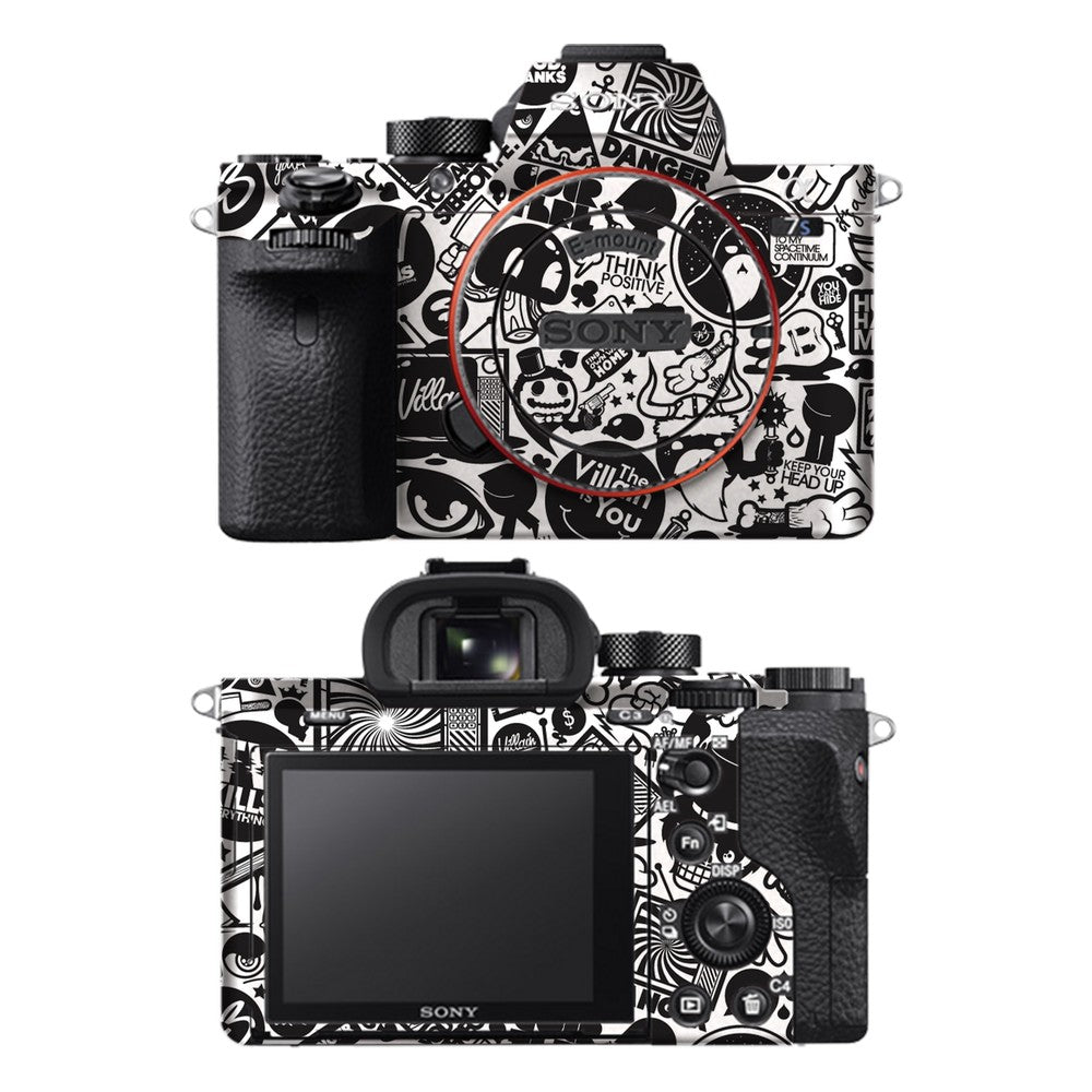 Sony A7S II camera skin - All Your Friends are Zombies