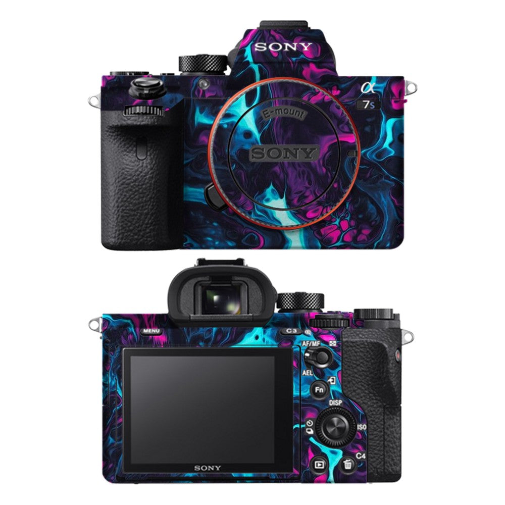 Sony A7S II camera skin - Comic Inferno