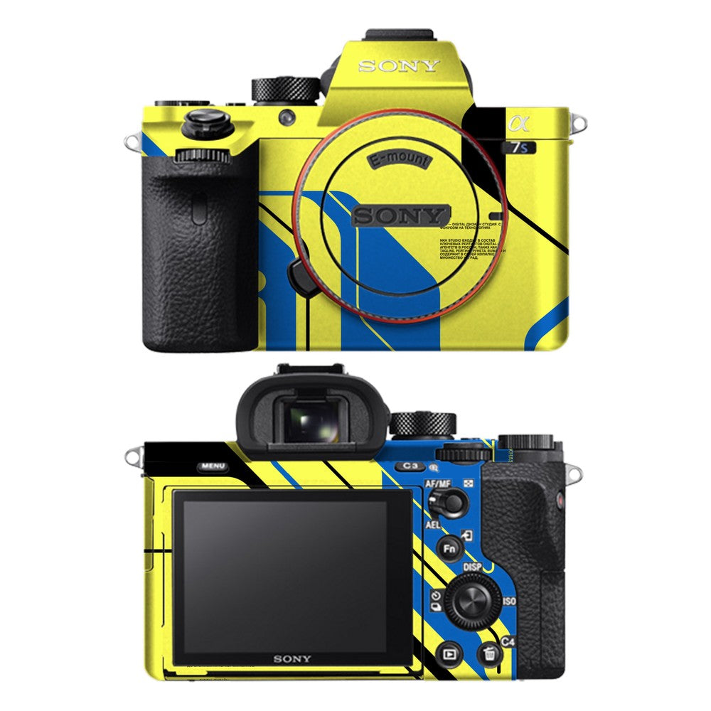 Sony A7S II camera skin - Cyber Yellow