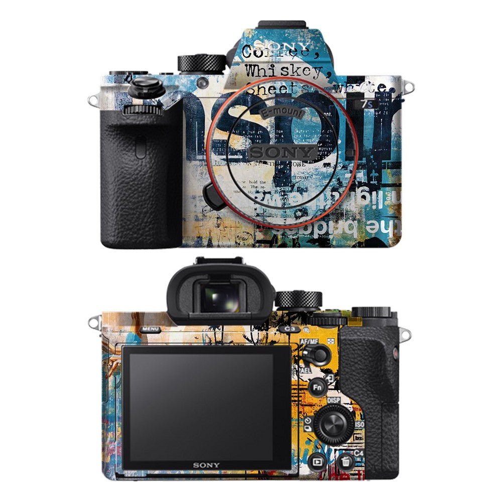 Sony A7S II camera skin - Fade