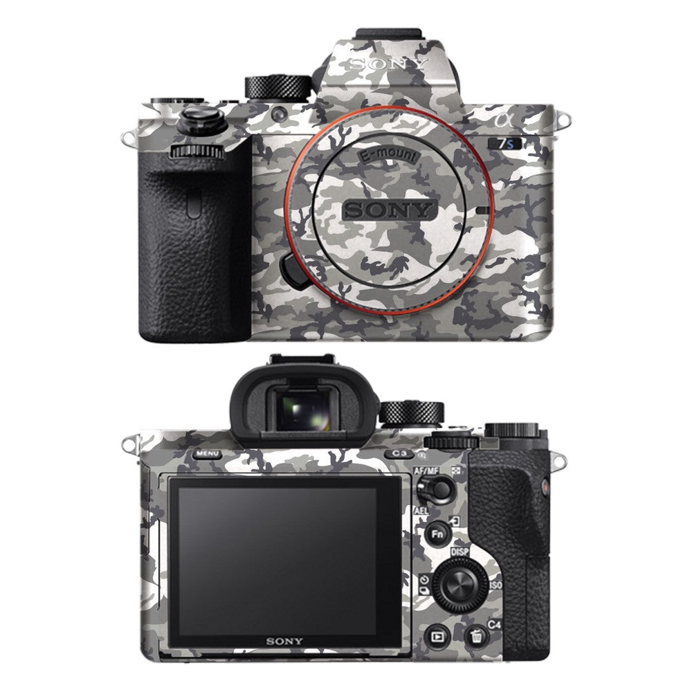 Sony A7S II camera skin - Ghost Camo