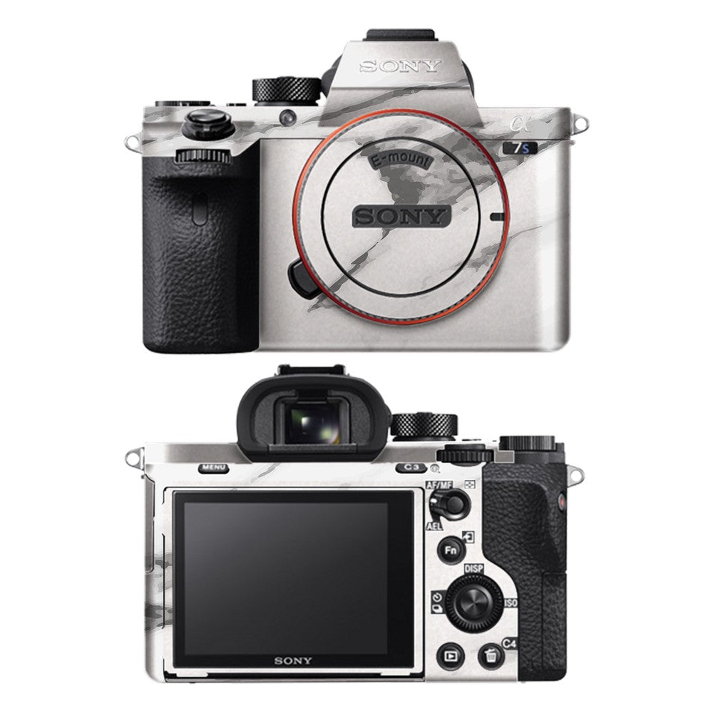 Sony A7S II camera skin - Marble White