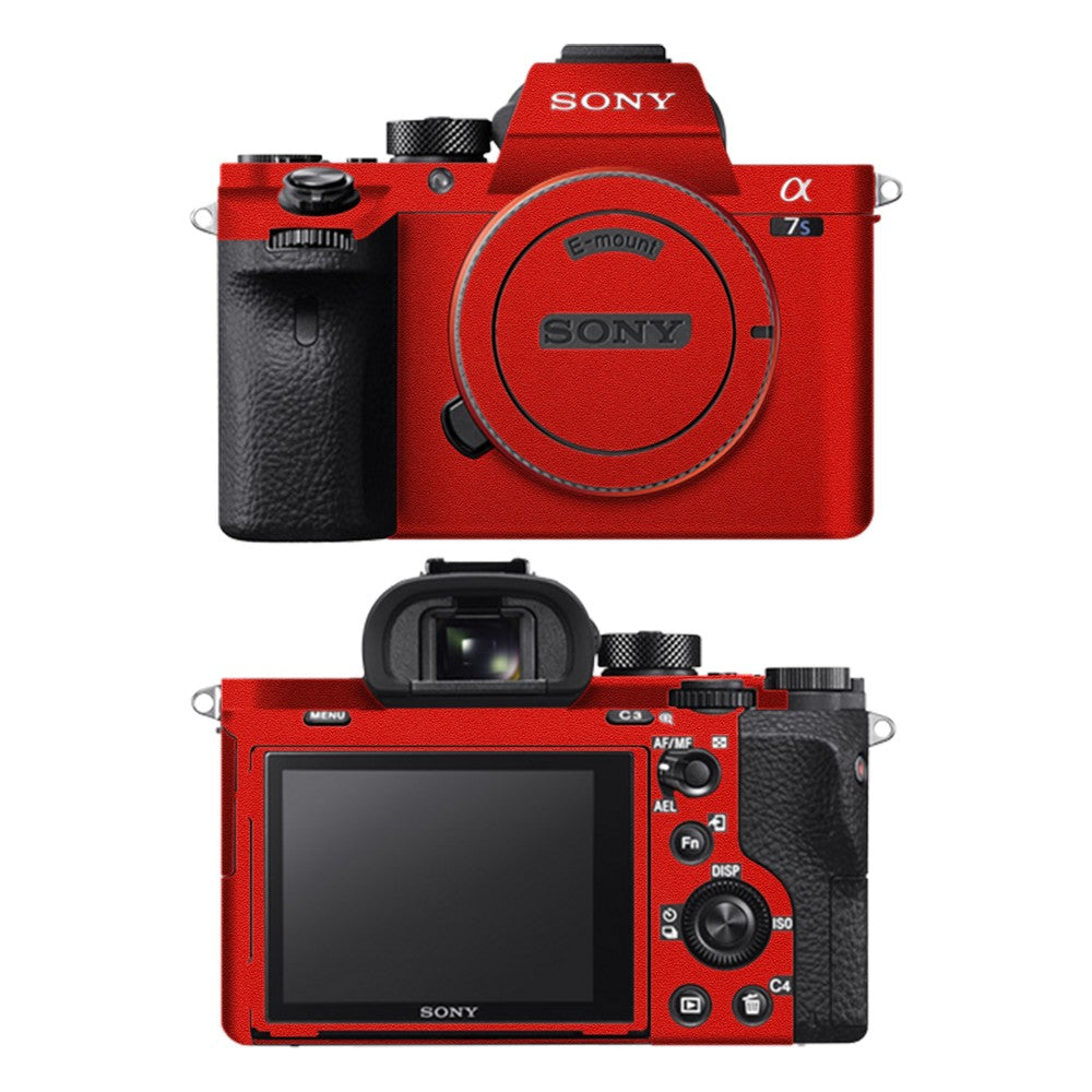 Sony A7S II camera skin - Matte Red