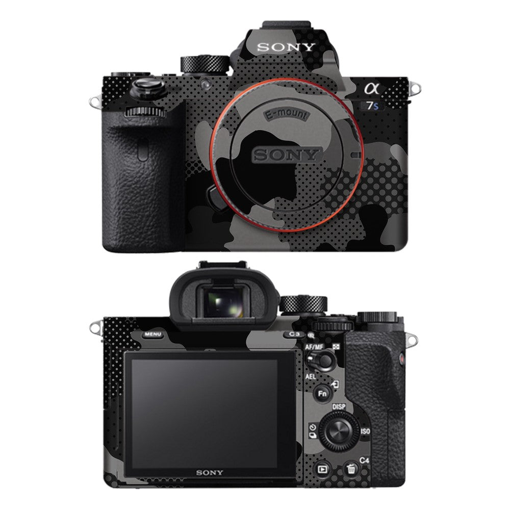 Sony A7S II camera skin - Military Black Camo