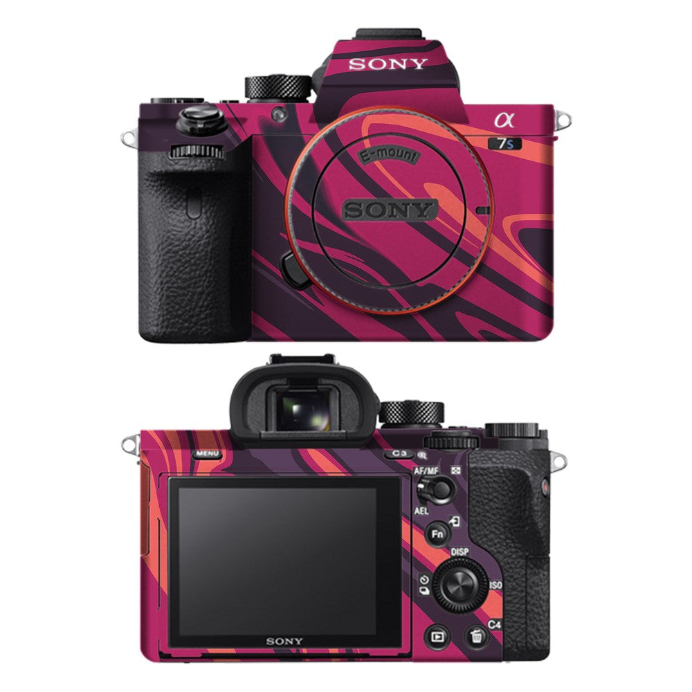 Sony A7S II camera skin - Poseidon Red