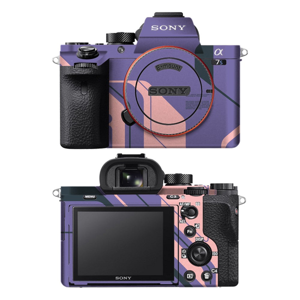 Sony A7S II camera skin - Purple Cyberpunk