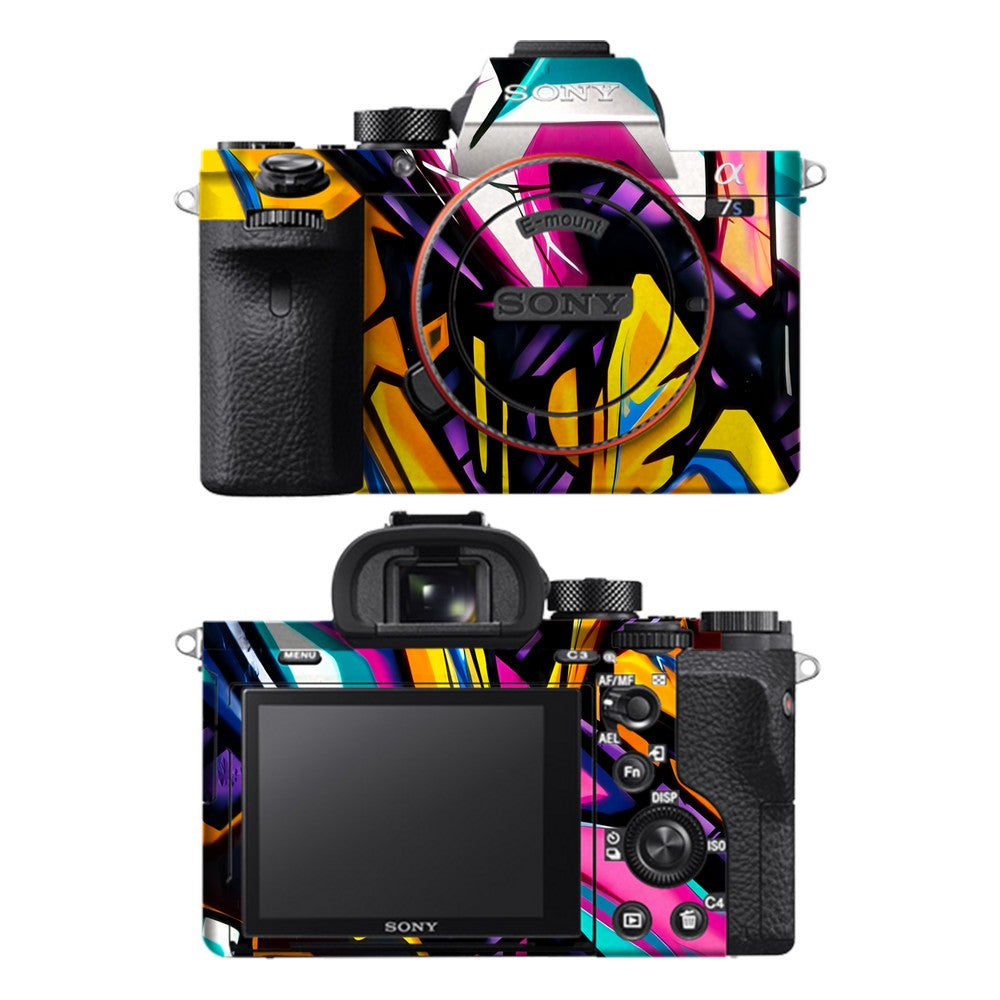 Sony A7S II camera skin - Urban Graffiti