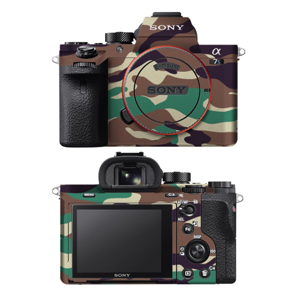 Sony A7S II camera skin - Wild Camo