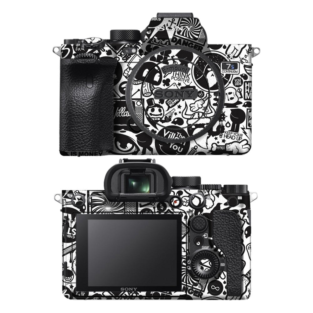 Sony A7S III camera skin - All Your Friends are Zombies