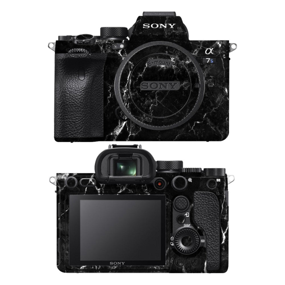 Sony A7S III camera skin - Black Marble