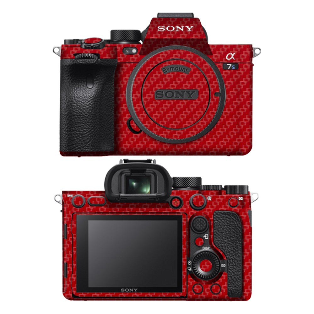 Sony A7S III camera skin - Carbon Red