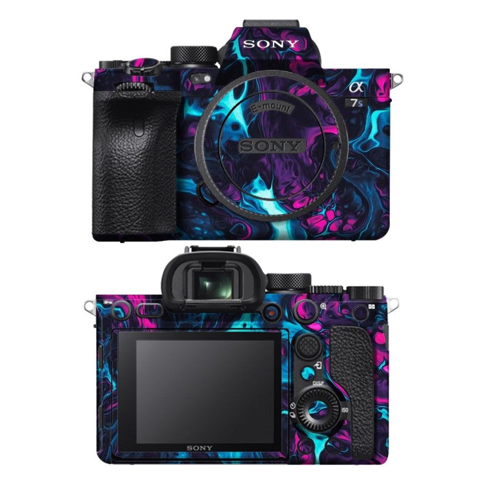 Sony A7S III camera skin - Comic Inferno