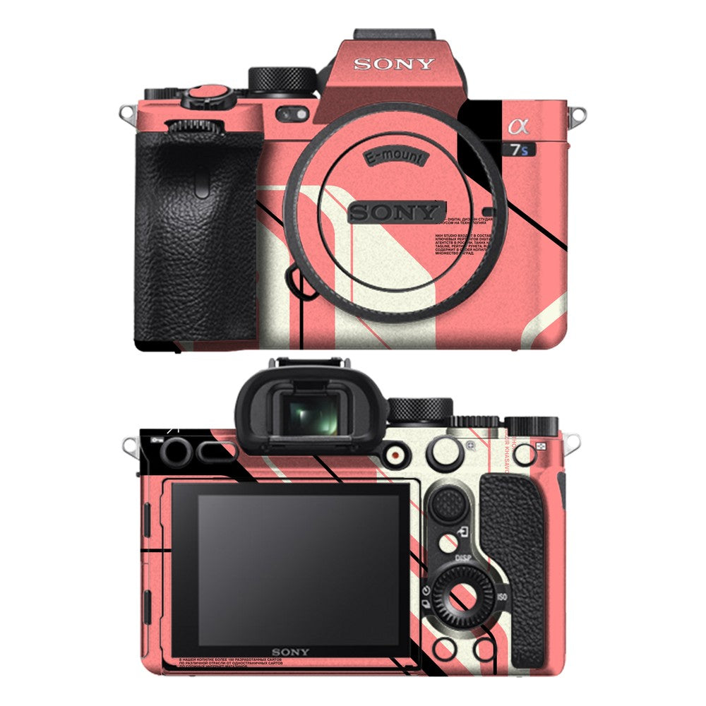 Sony A7S III camera skin - Cyber Pink