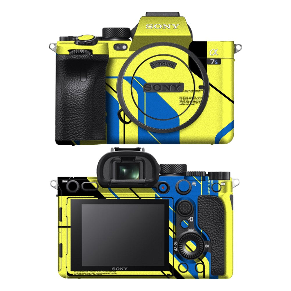 Sony A7S III camera skin - Cyber Yellow