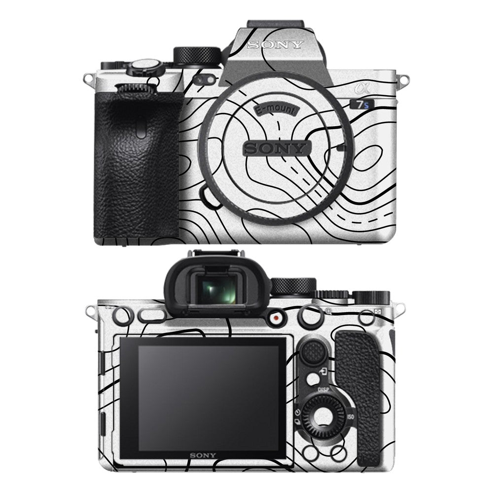 Sony A7S III camera skin - Damascus White