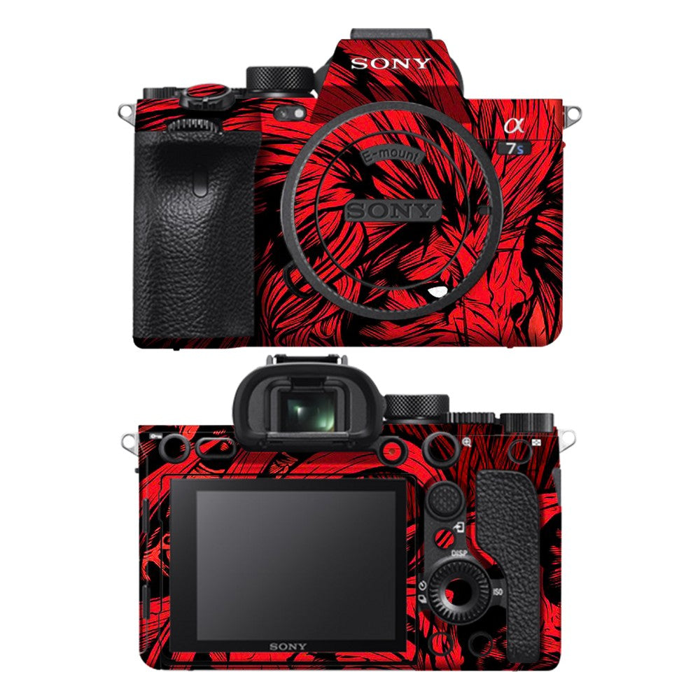 Sony A7S III camera skin - Fiery Lion