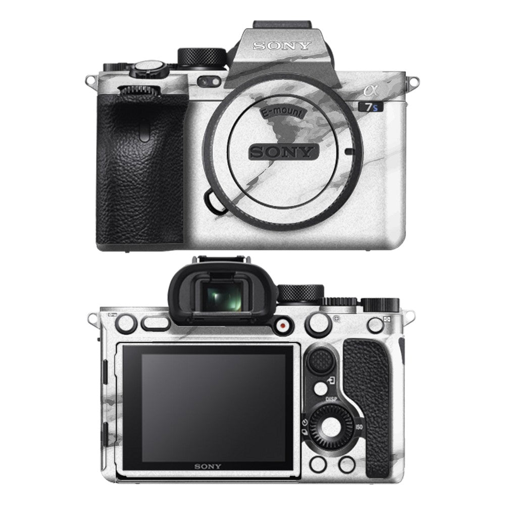 Sony A7S III camera skin - Marble White