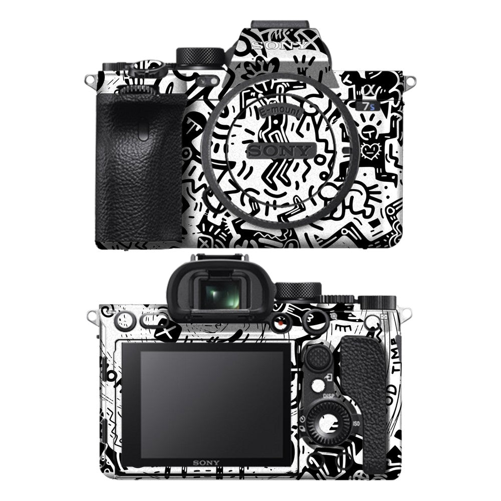 Sony A7S III camera skin - Monochromatic Psycho