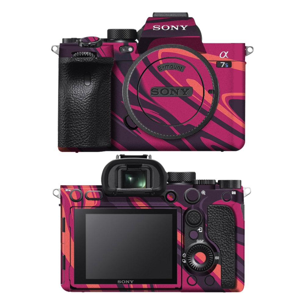 Sony A7S III camera skin - Poseidon Red