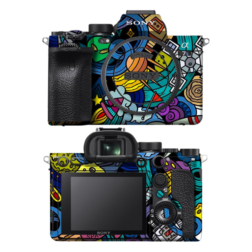 Sony A7S III camera skin - Space Doodle