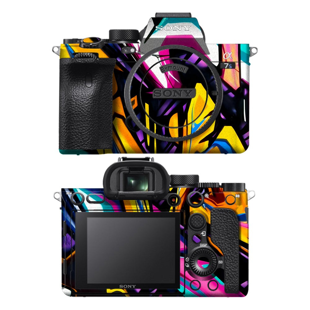 Sony A7S III camera skin - Urban Graffiti
