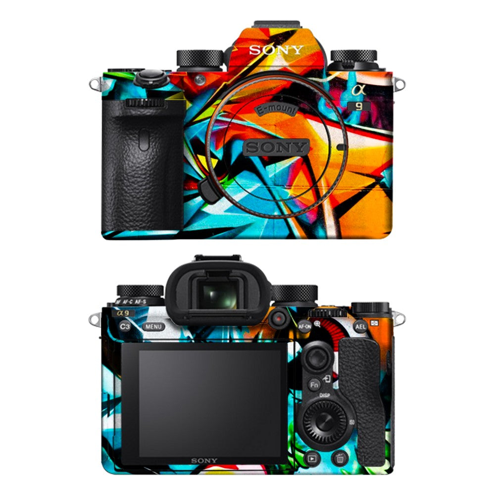 Sony A9 camera skin - Abstract Vision