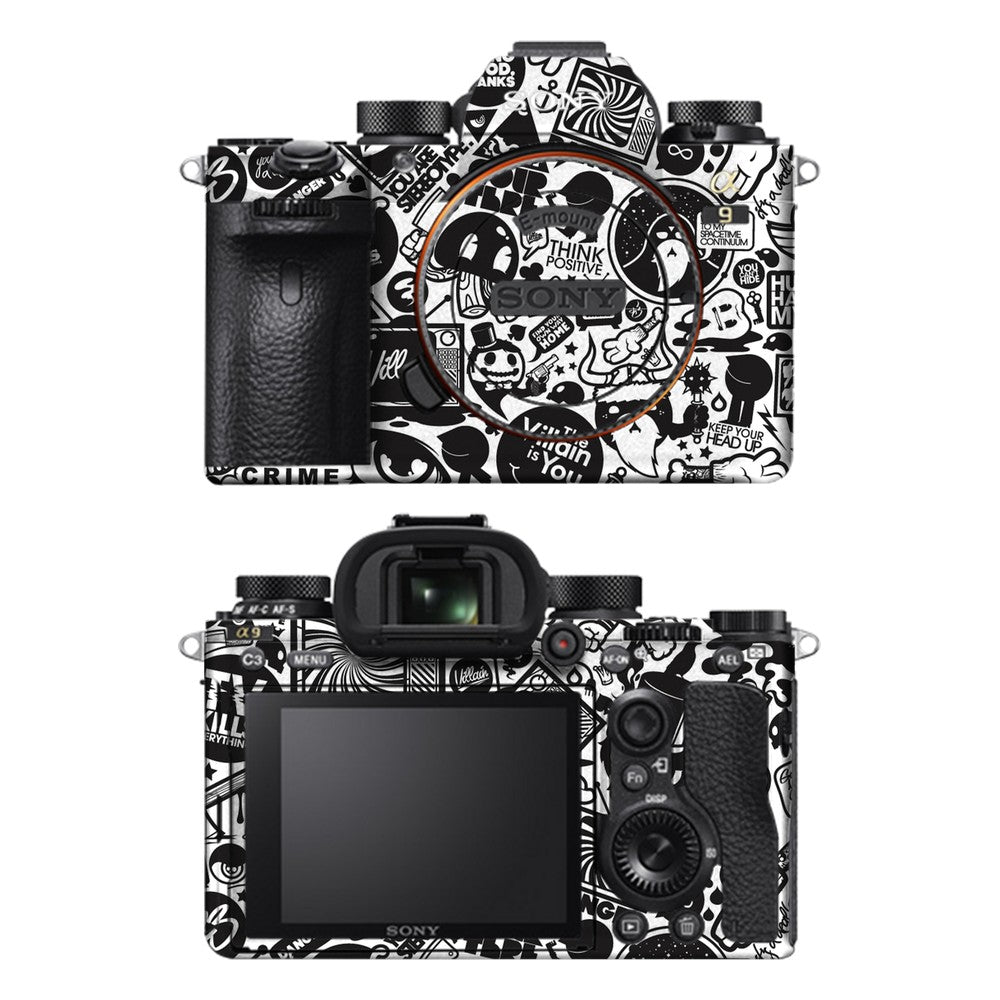 Sony A9 camera skin - All Your Friends are Zombies