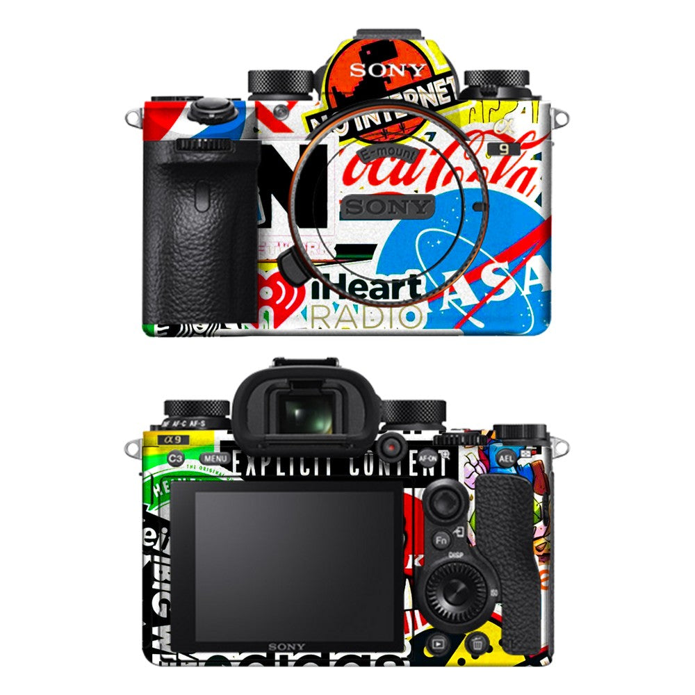Sony A9 camera skin - Boldbadge