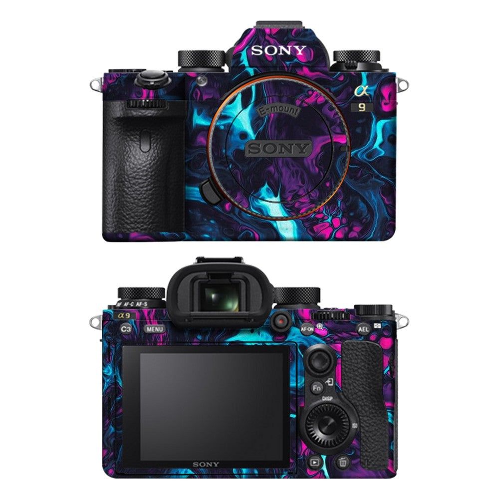 Sony A9 camera skin - Comic Inferno