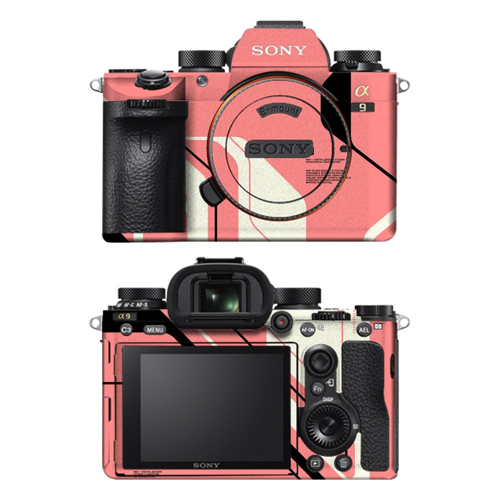 Sony A9 camera skin - Cyber Pink