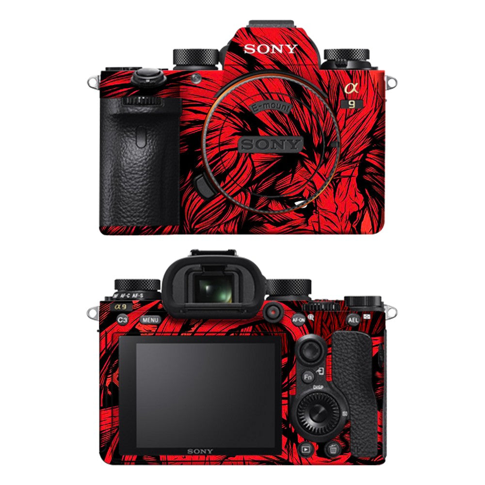 Sony A9 camera skin - Fiery Lion