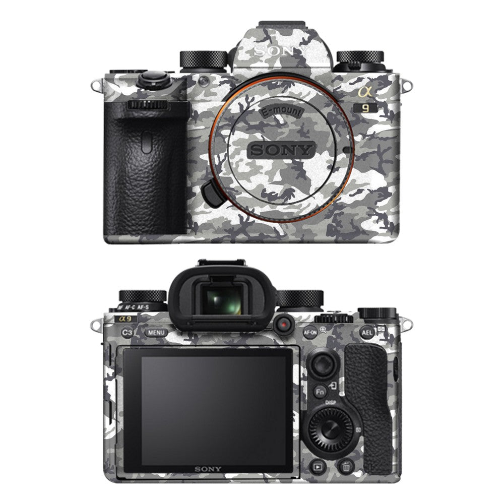 Sony A9 camera skin - Ghost Camo