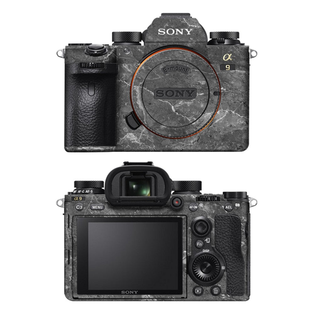 Sony A9 camera skin - Onyx Marble