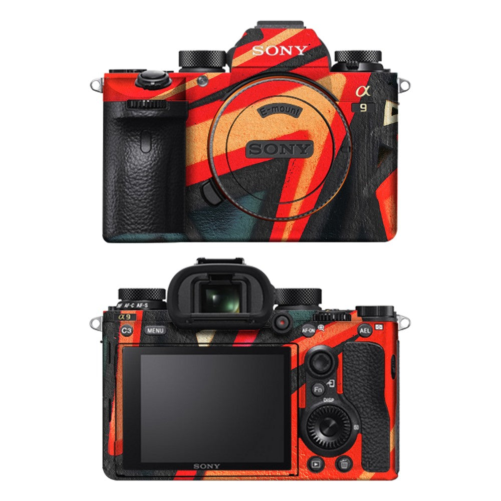 Sony A9 camera skin - Plasma