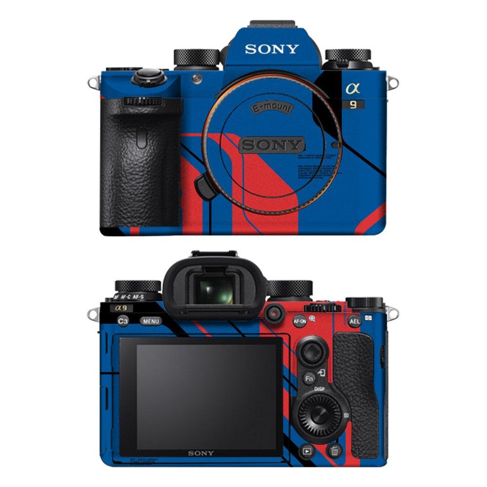 Sony A9 camera skin - Prime Blue