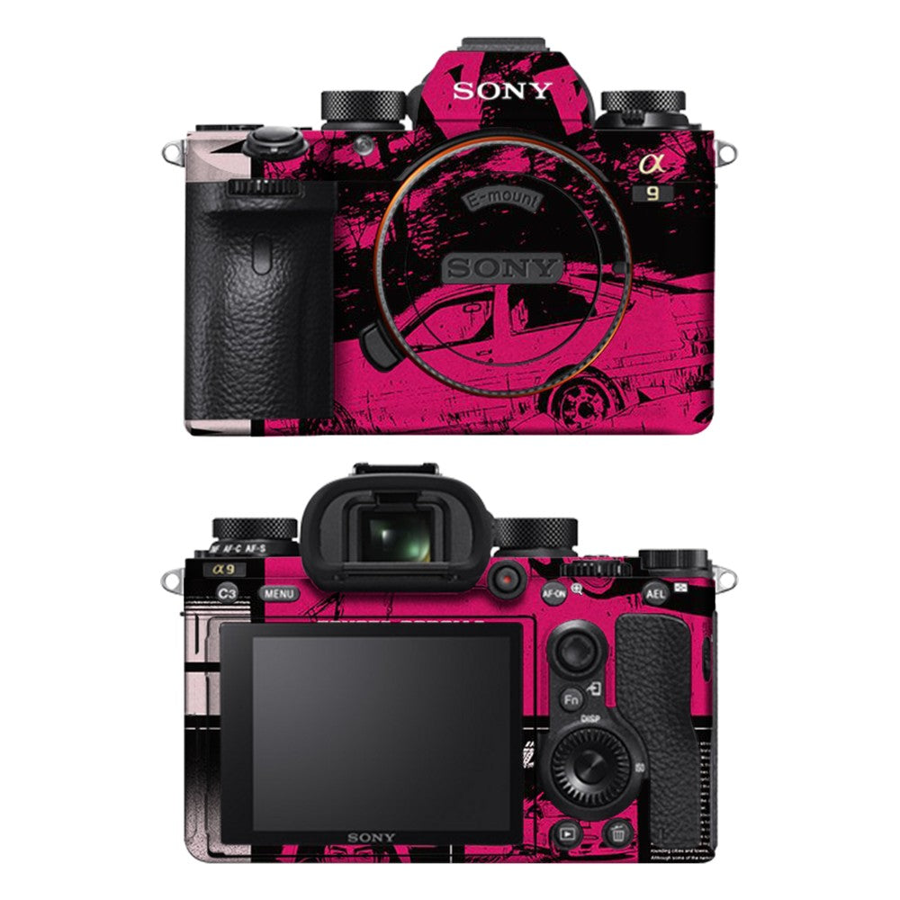 Sony A9 camera skin - Retro Toyota