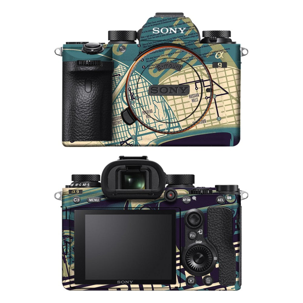 Sony A9 camera skin - Speedster
