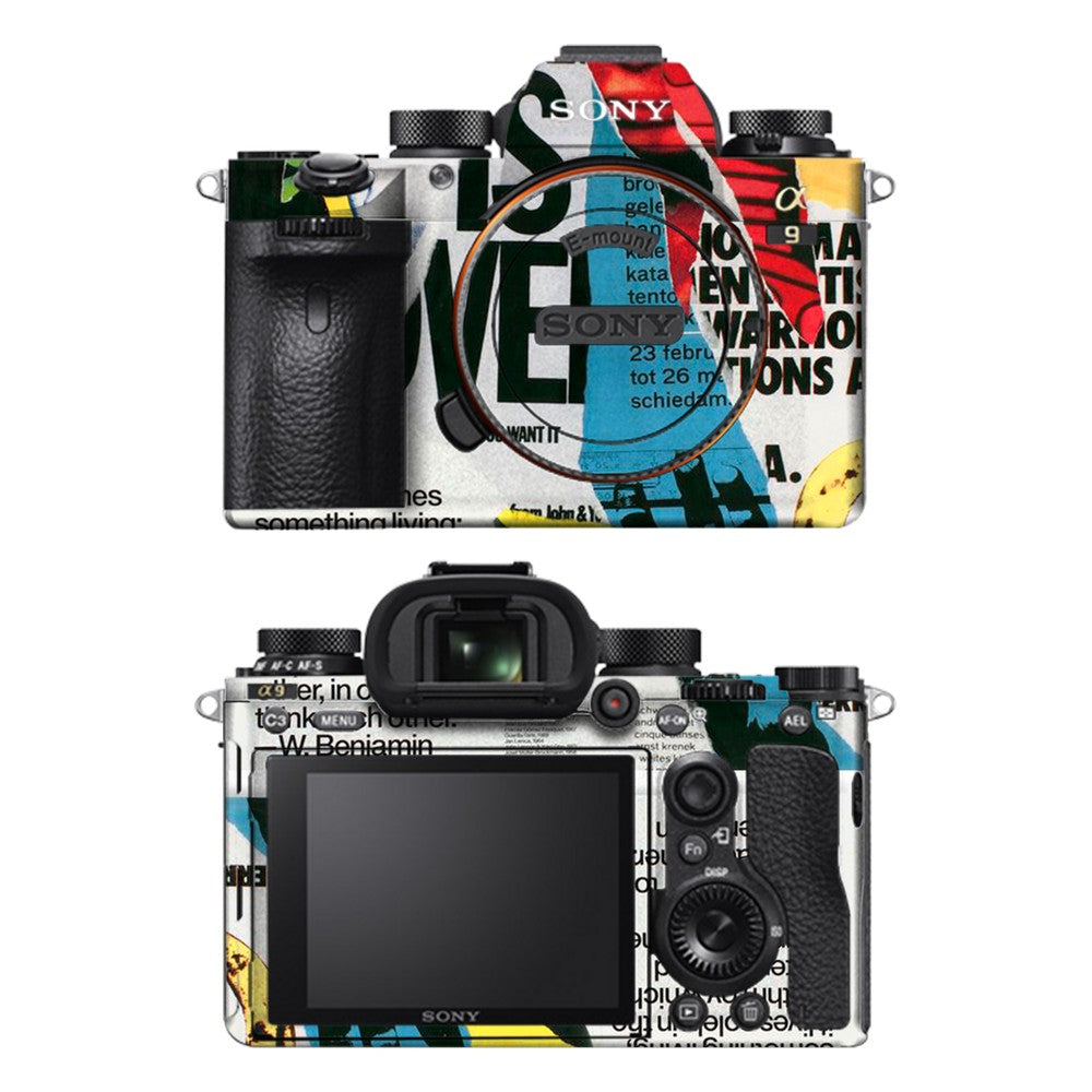 Sony A9 camera skin - TarredWord