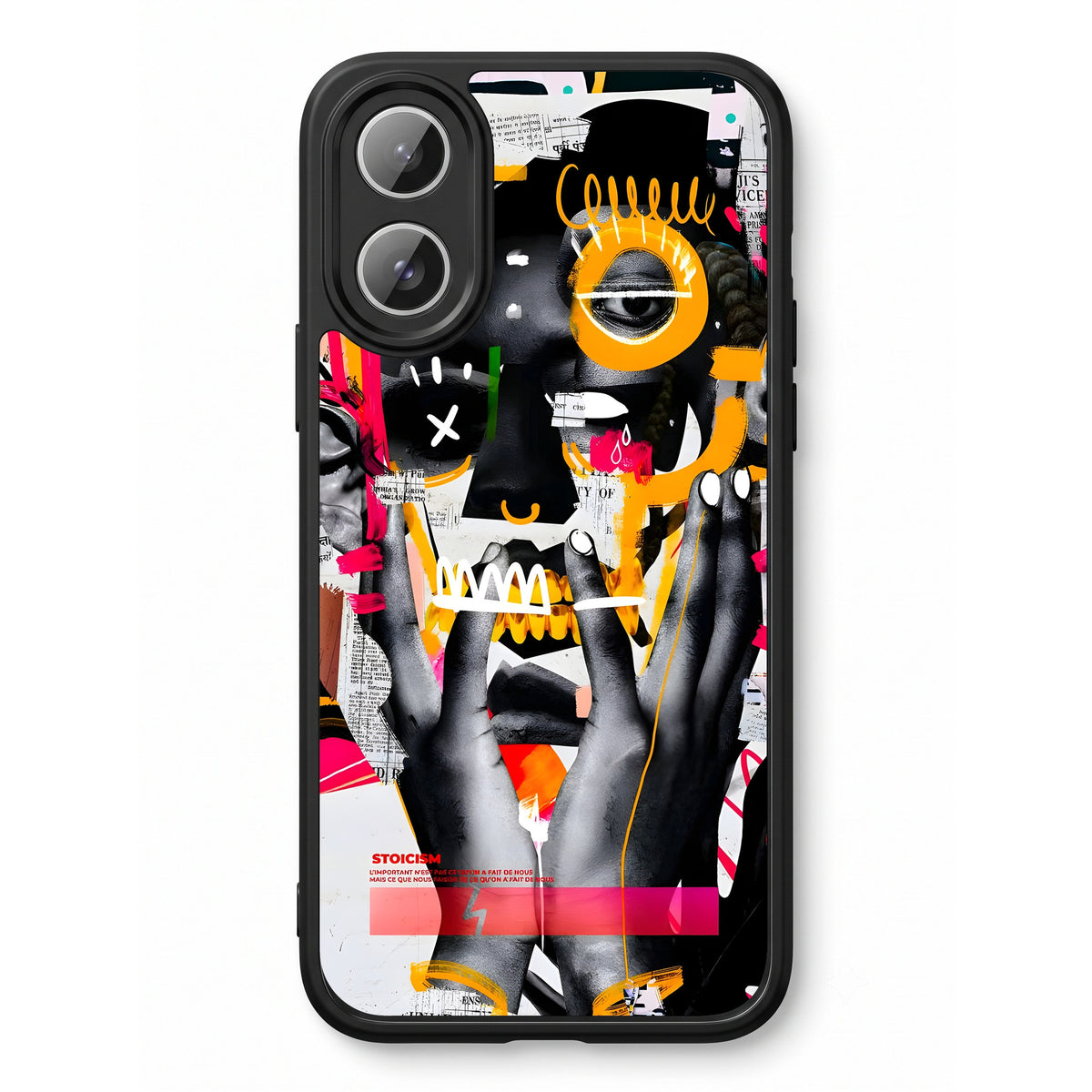 Stoicism printed Doyers case, alternate view