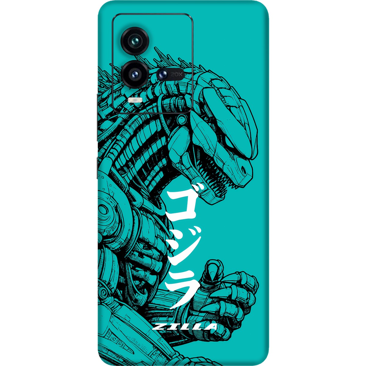 Zilla limited edition skin on vivo iqoo 9t 5g