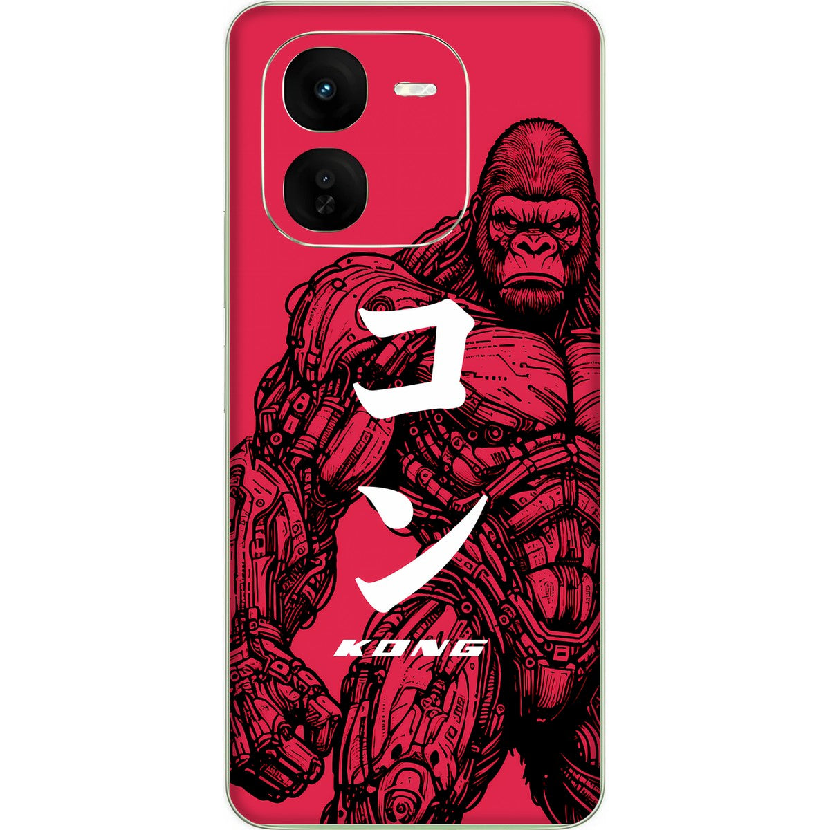Kong limited edition skin on vivo iqoo z9x 5g