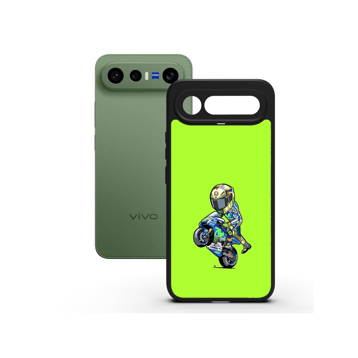 VR46 printed Doyers case, alternate view