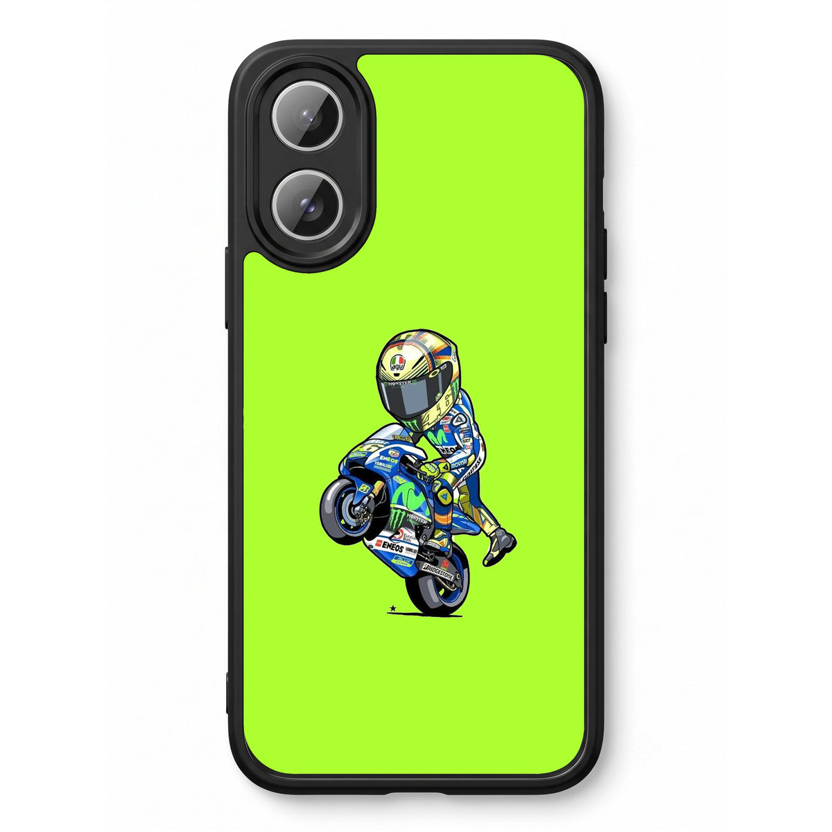 VR46 printed Doyers case, alternate view
