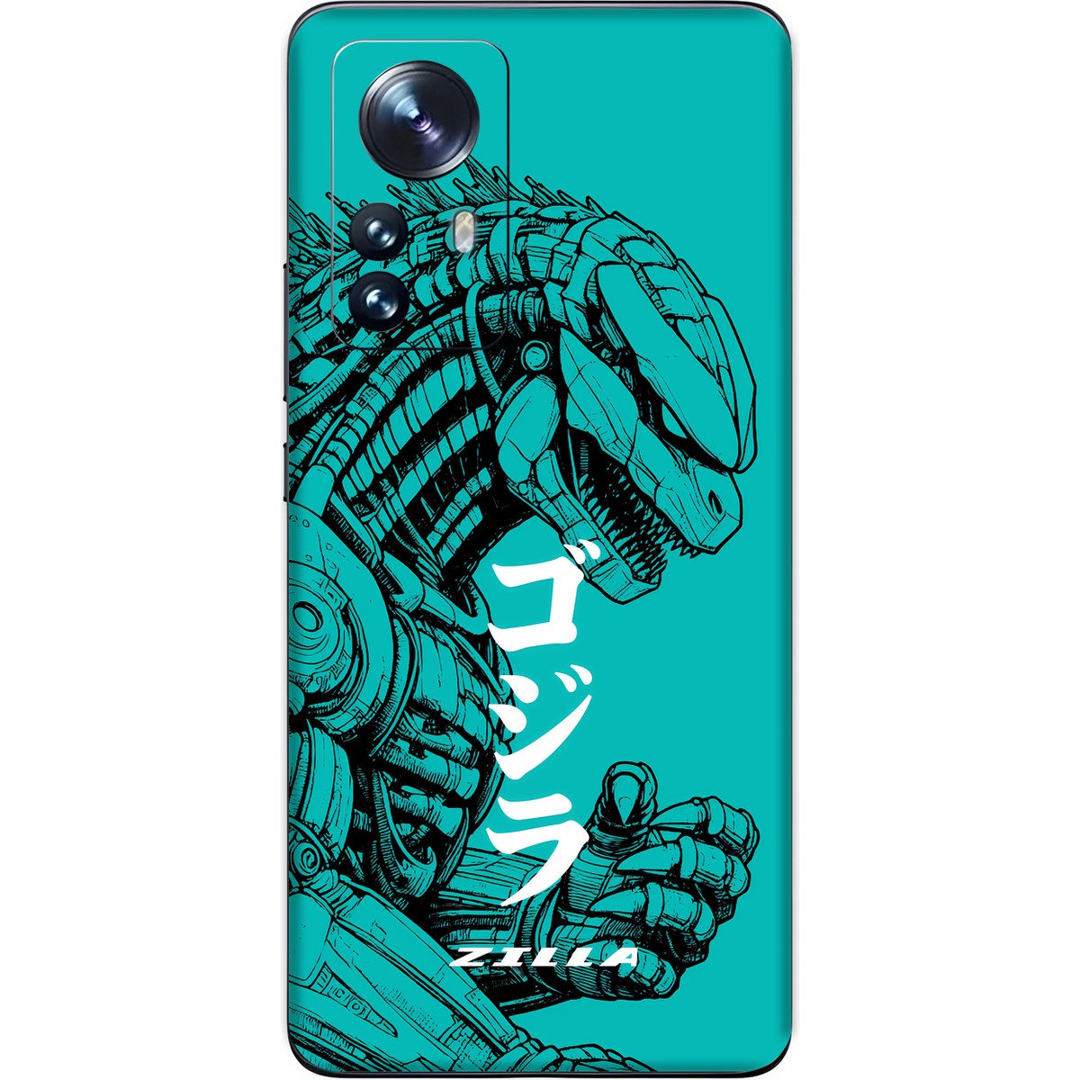 Zilla limited edition skin on xiaomi 12 pro 5g