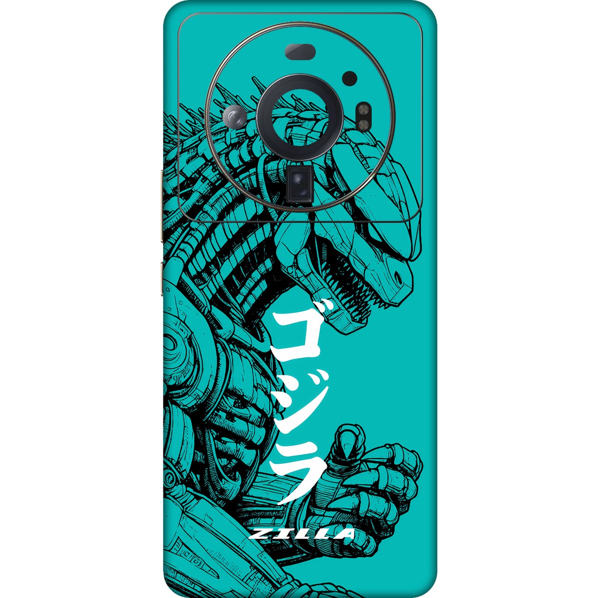 Zilla limited edition skin on xiaomi 12s ultra 5g