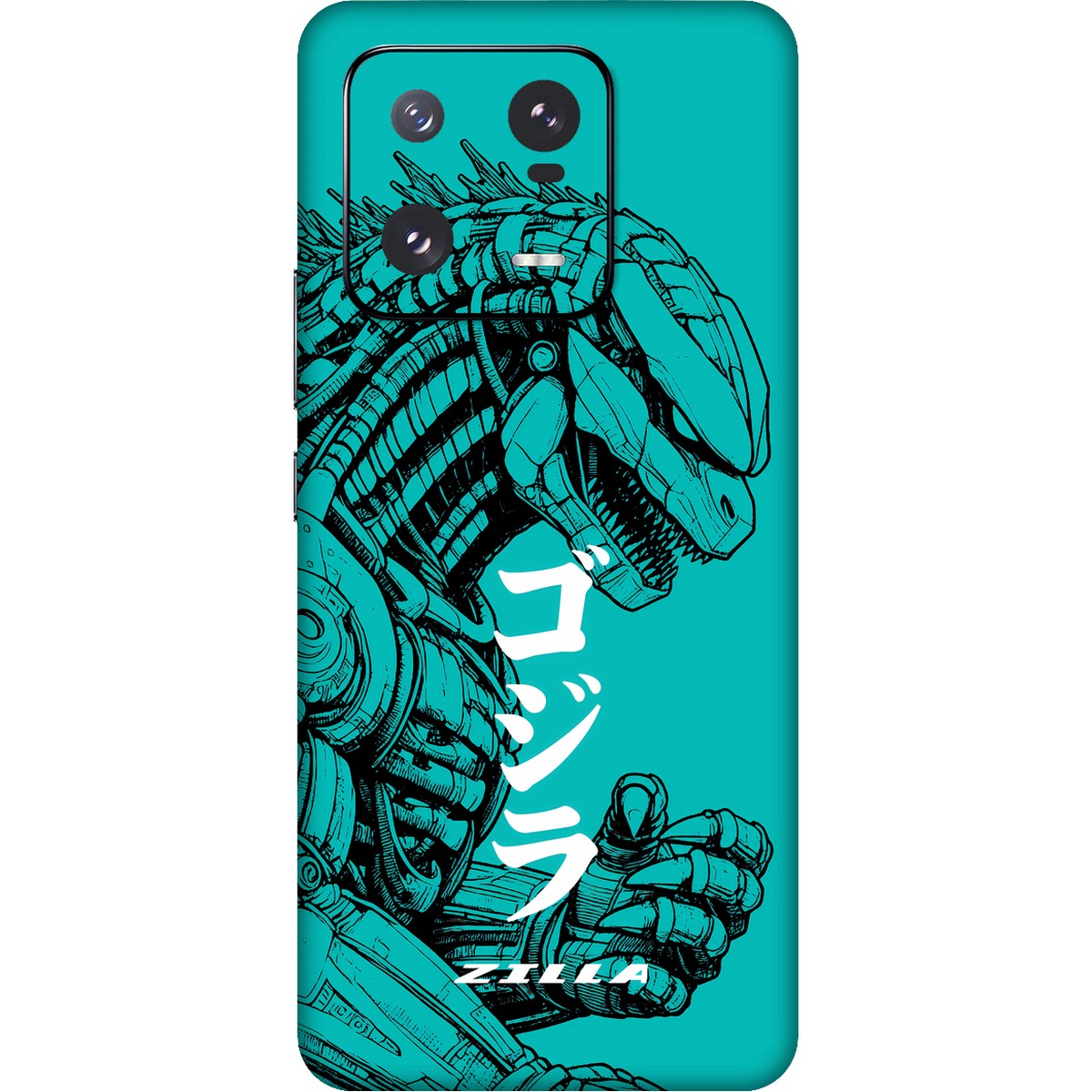 Zilla limited edition skin on xiaomi 13 pro 5g