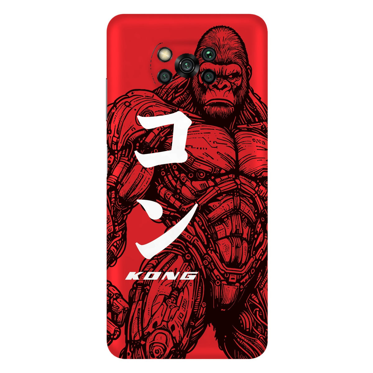 Kong skin on Poco X3 Pro by Decalz - Kongzilla limited edition