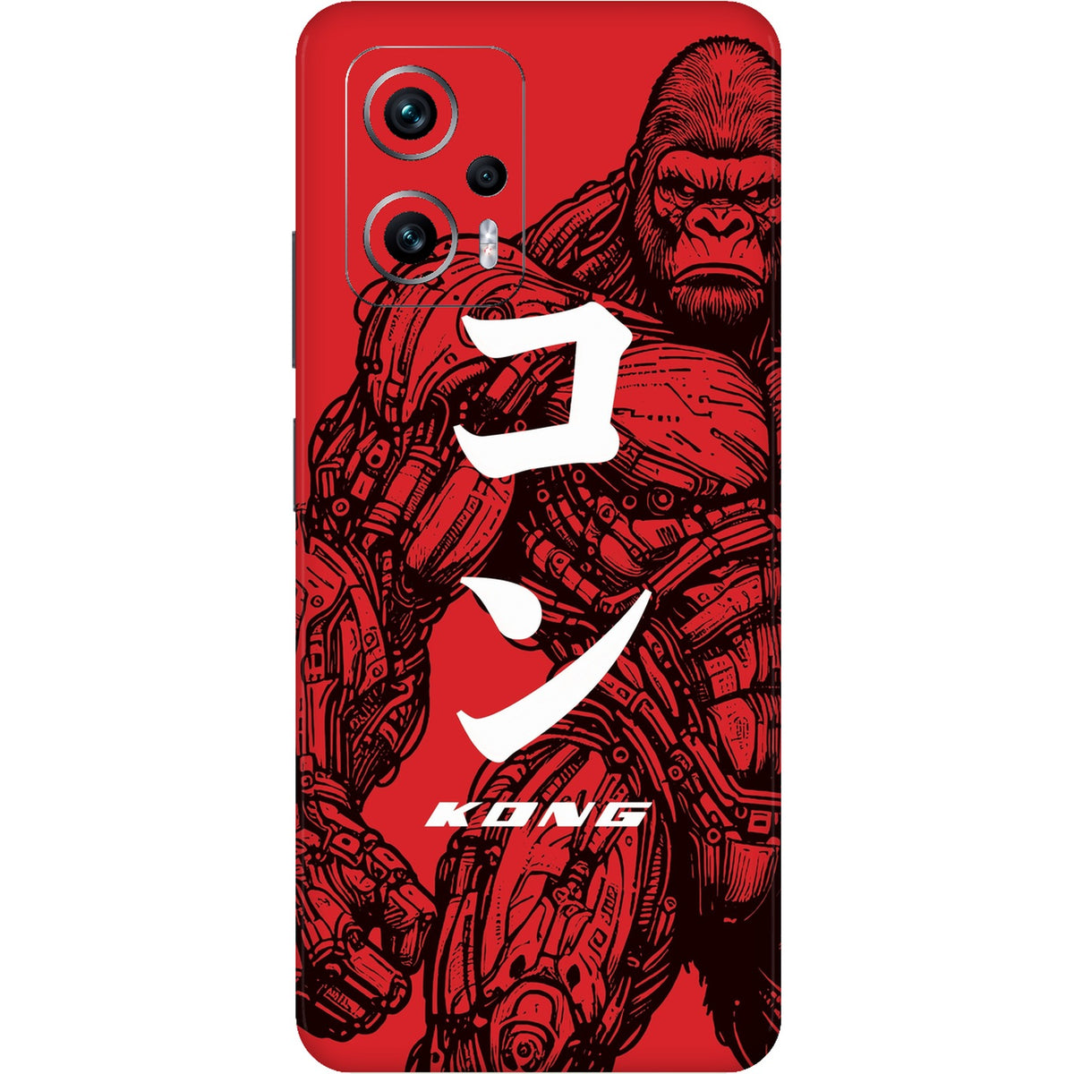 Kong skin on Poco X4 GT (5G) by Decalz - Kongzilla limited edition