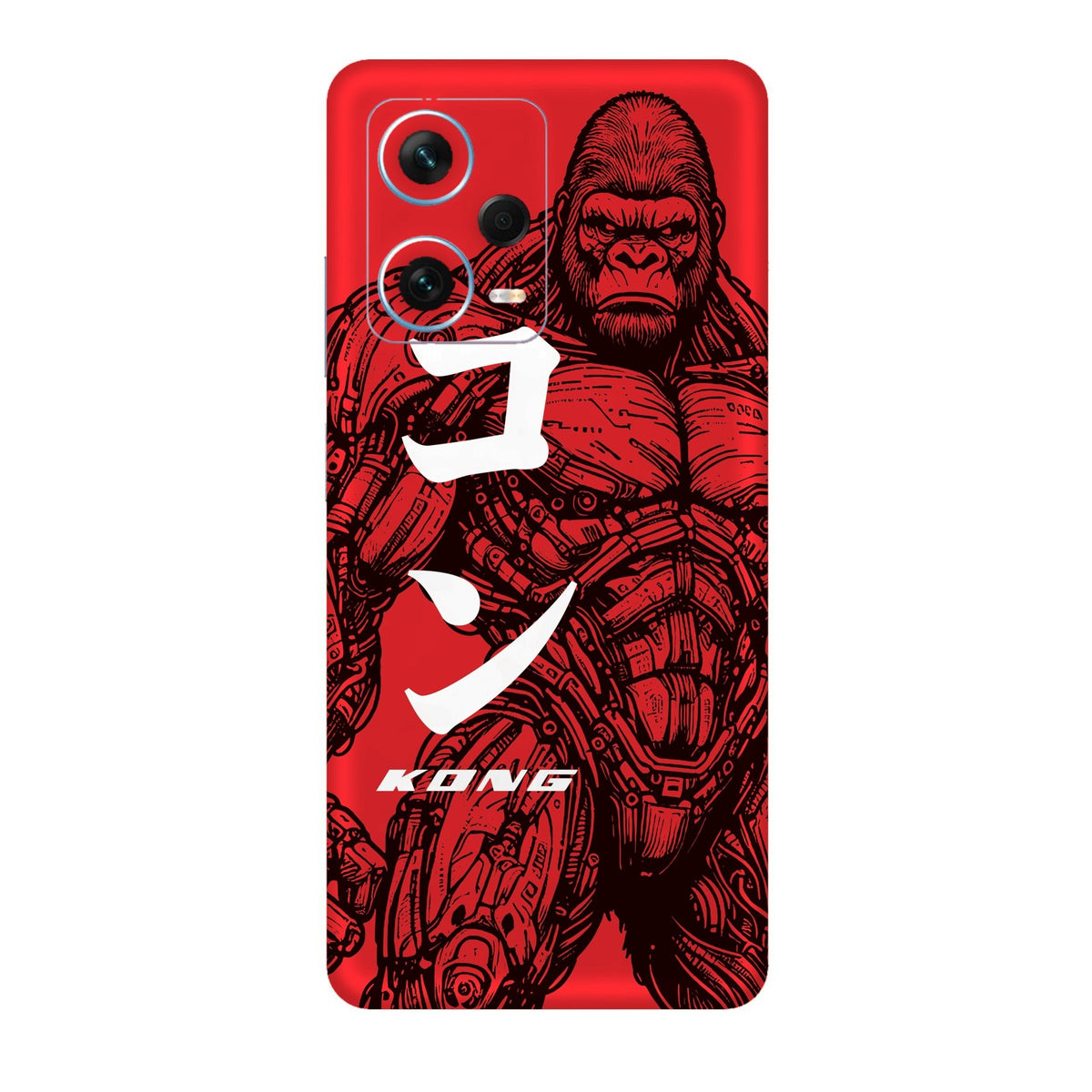 Kong skin on Redmi Note 12 Pro Plus by Decalz - Kongzilla limited edition